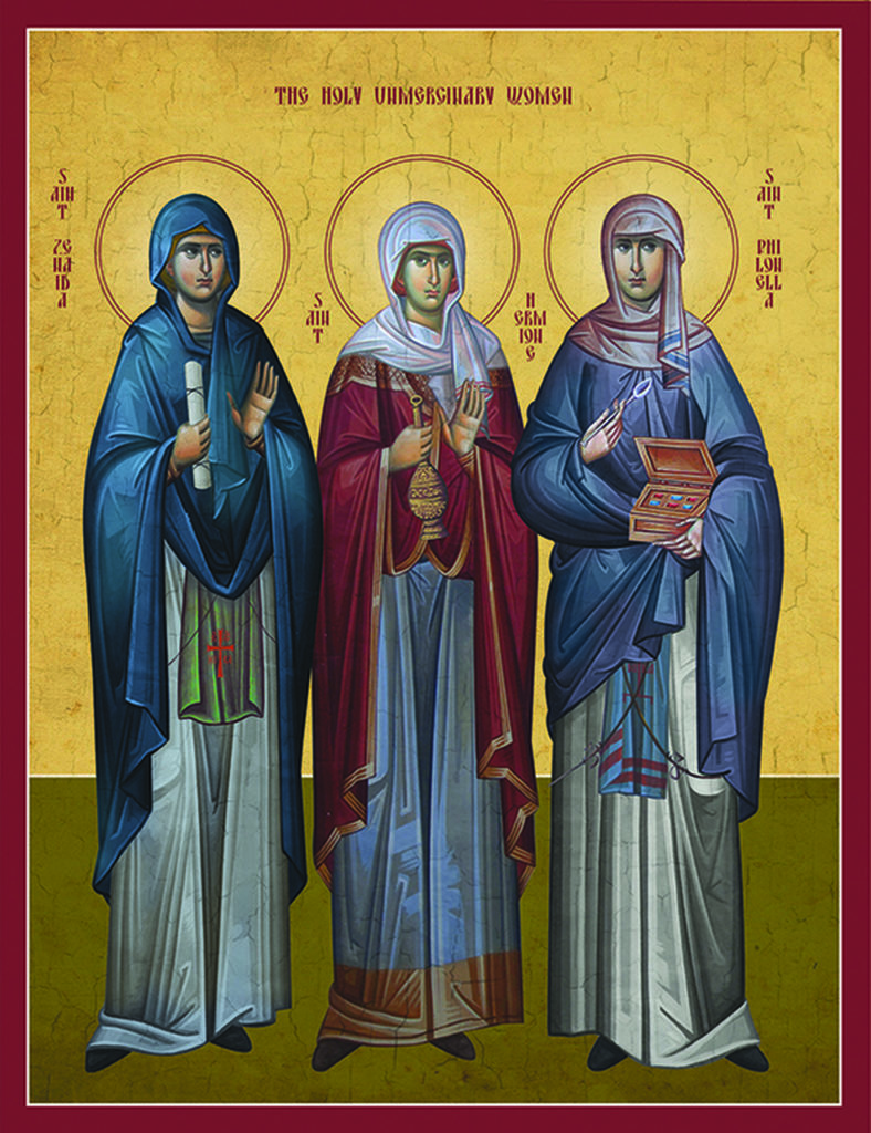 Mothers of Medicine: Saints Philonella, Hermione, and Zenaida
